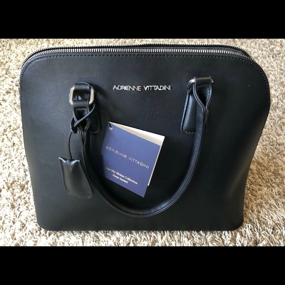 Adrienne Vittadini City Slicker Dome Satchel